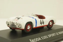 Skoda 1101 sport Le Mans #44 1950, KALEIDOSKOP SKODA (DeAgostini) 1:43
