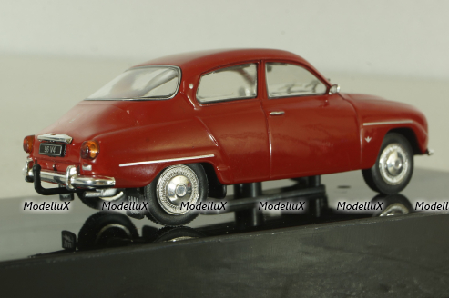 Saab 96 V4 1965, red, CLC547, IXO 1:43