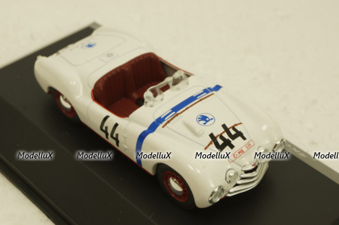 Skoda 1101 sport Le Mans #44 1950, KALEIDOSKOP SKODA (DeAgostini) 1:43