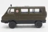 Уаз-3972 медицинский хаки (ЗАПЕЧАТАННЫЙ) Автолегенды СССР №096, 1:43