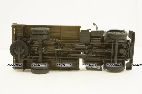 Газ-3309 бортовой с тентом, АвтоИстория 1:43 Уценка!