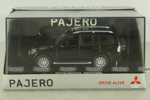 Mitsubishi Pajero 4 2006, dark blue, Sun Star 1:43 Уценка 3!