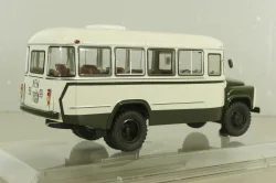 Кавз-685М, автобус 1985г., бело-зеленый, 168506, Dip Models 1:43