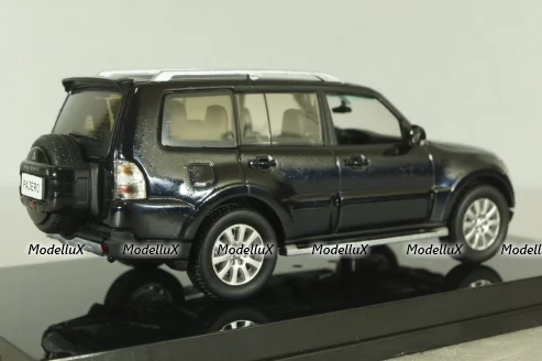 Mitsubishi Pajero 4 2006, dark blue, Sun Star 1:43 Уценка 3!
