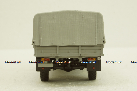 Газ-3308, 4х4 бортовой с тентом, АвтоИстория 1:43