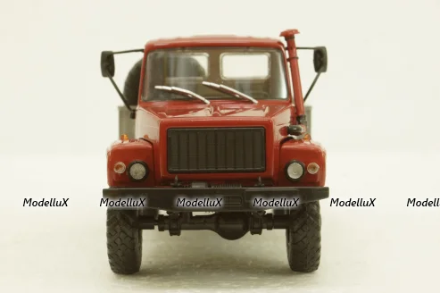 Газ-33081, 4х4 бортовой, АвтоИстория 1:43