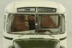 Кавз-685М, автобус 1985г., бело-зеленый, 168506, Dip Models 1:43