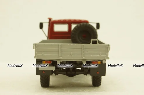 Газ-33081, 4х4 бортовой, АвтоИстория 1:43