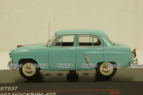 Москвич-402, 1957, IST037, IST 1:43