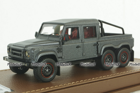 Land Rover Defender Flying Huntaman 6x6 2015, grey, PM3001, Perfect Models 1:43