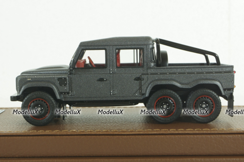 Land Rover Defender Flying Huntaman 6x6 2015, grey, PM3001, Perfect Models 1:43