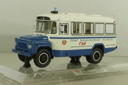 Кавз-685М, автобус ГАИ "Пункт Эмоциональной Разгрузки"  1978 г., 168511, Dip Models 1:43