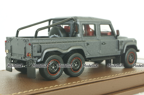 Land Rover Defender Flying Huntaman 6x6 2015, grey, PM3001, Perfect Models 1:43