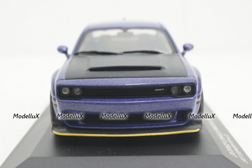 Dodge Challenger Demon Coupe 2018 purple, 4310302, Solido 1:43