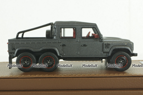 Land Rover Defender Flying Huntaman 6x6 2015, grey, PM3001, Perfect Models 1:43