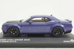 Dodge Challenger Demon Coupe 2018 purple, 4310302, Solido 1:43