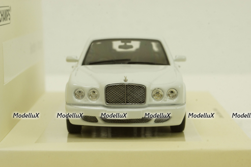Bentley Arnage 2005, White, 436139402, Minichamps 1:43