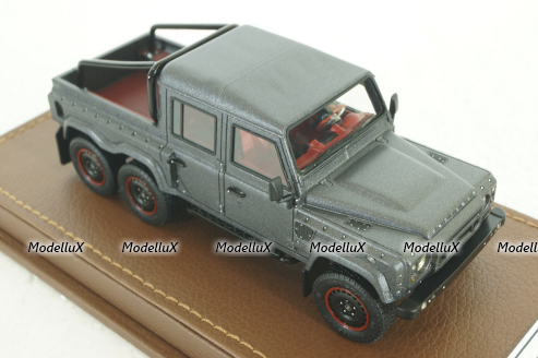 Land Rover Defender Flying Huntaman 6x6 2015, grey, PM3001, Perfect Models 1:43