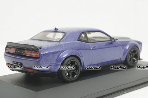 Dodge Challenger Demon Coupe 2018 purple, 4310302, Solido 1:43