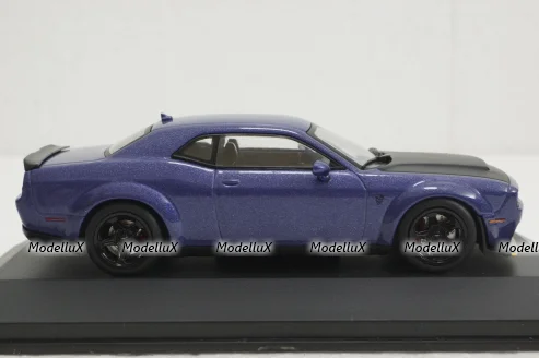 Dodge Challenger Demon Coupe 2018 purple, 4310302, Solido 1:43
