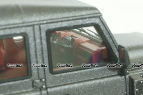 Land Rover Defender Flying Huntaman 6x6 2015, grey, PM3001, Perfect Models 1:43