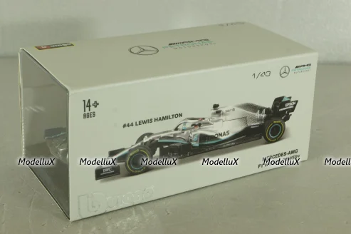 Mercedes AMG Petronas W10 EQ Power #44 L.Hamilton 1ST Bahrain GP 2019, 38049, Burago 1:43