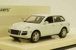 Porsche Cayenne turbo 2007 White 436066270, Minichamps 1:43