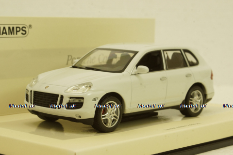 Porsche Cayenne turbo 2007 White 436066270, Minichamps 1:43