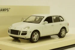 Porsche Cayenne turbo 2007 White 436066270, Minichamps 1:43