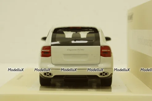 Porsche Cayenne turbo 2007 White 436066270, Minichamps 1:43