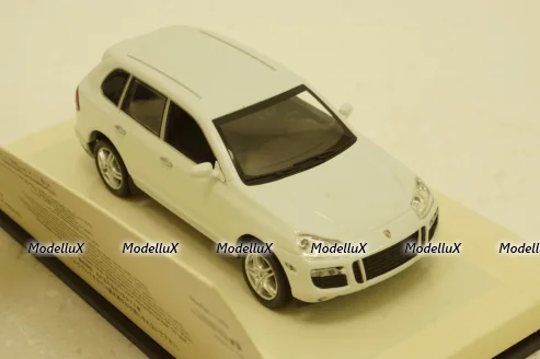 Porsche Cayenne turbo 2007 White 436066270, Minichamps 1:43