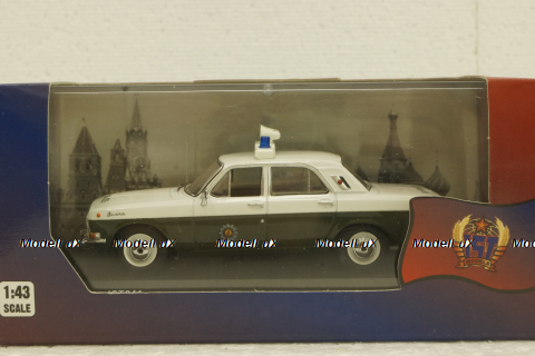 Газ-24 Волга, полиция, Volkspolizei 1969, IST041, IST 1:43
