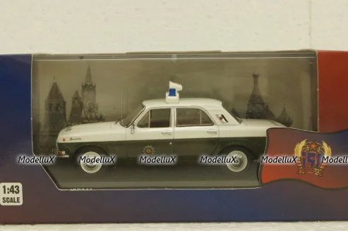 Газ-24 Волга, полиция, Volkspolizei 1969, IST041, IST 1:43