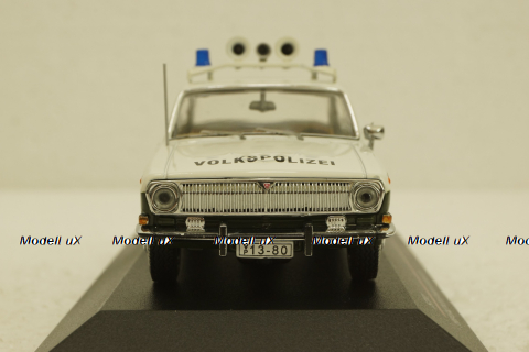 Газ-24 Волга, полиция, Volkspolizei 1969, IST041, IST 1:43