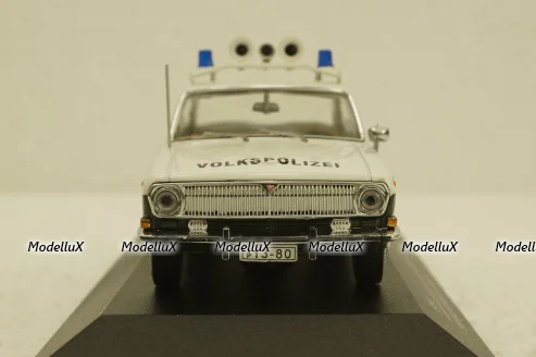 Газ-24 Волга, полиция, Volkspolizei 1969, IST041, IST 1:43