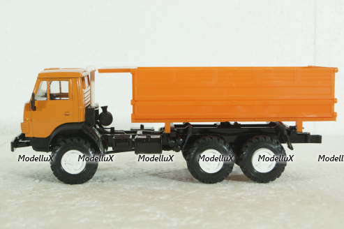 Камаз-4310, колхозник, оранжевый, Элекон 1:43