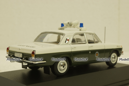 Газ-24 Волга, полиция, Volkspolizei 1969, IST041, IST 1:43
