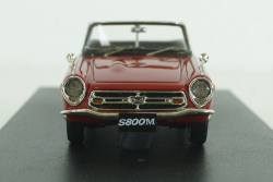 Honda S800M Scarlet Convertible, red, PM4349R, Mark43 1:43