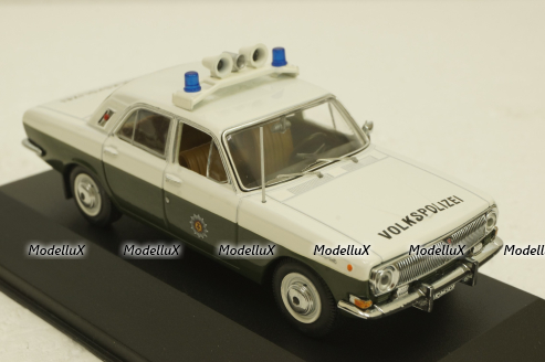 Газ-24 Волга, полиция, Volkspolizei 1969, IST041, IST 1:43
