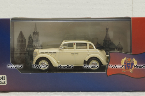 Москвич-400 кабриолет 1949, бежевый, IST031, IST 1:43