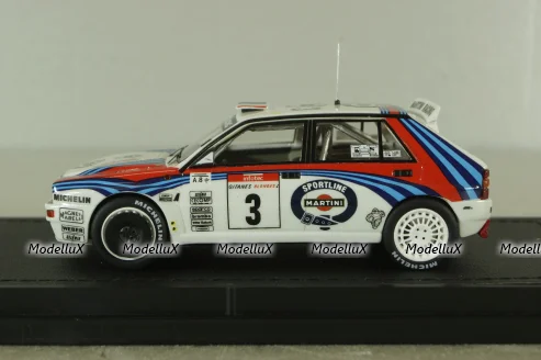 Lancia Delta HF Integrale Evoluzione Martini #3 Winner Rallye Tour de Corse 1992, TM43-004B, Top Marques 1:43