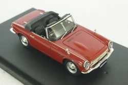Honda S800M Scarlet Convertible, red, PM4349R, Mark43 1:43