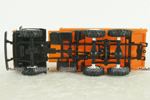 Камаз-4310, колхозник, оранжевый, Элекон 1:43