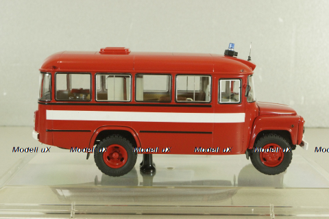 Кавз-685М, пожарный автобус АГДЗС г. Барнаул 1985 г., 168508, Dip Models 1:43