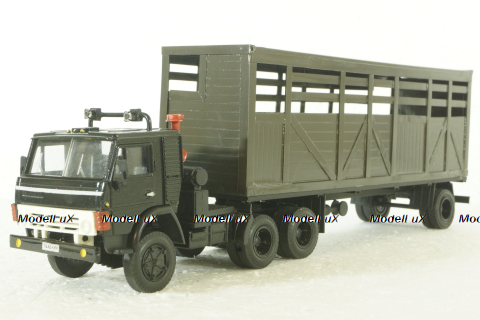 Камаз-5410 с п/прицепом Скотовоз, Арек 1:43