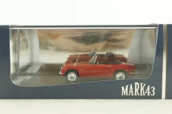 Honda S800M Scarlet Convertible, red, PM4349R, Mark43 1:43