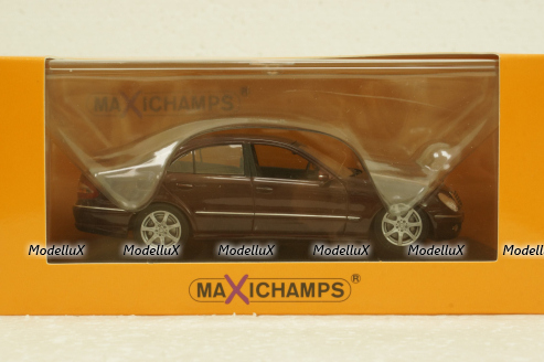 Mercedes E-Class W211, 2006, Dark Red, 940036000, Maxichamps 1:43