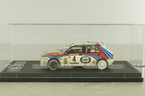 Lancia Delta HF Integrale Evoluzione Martini #4 Winner Rallye Monte Carlo Dirty Version Car Model, TM43-004AD, Top Marques 1:43