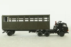 Камаз-5410 с п/прицепом Скотовоз, Арек 1:43