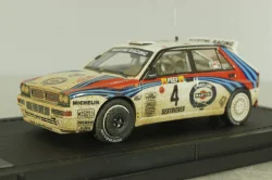 Lancia Delta HF Integrale Evoluzione Martini #4 Winner Rallye Monte Carlo Dirty Version Car Model, TM43-004AD, Top Marques 1:43